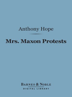 cover image of Mrs. Maxon Protests (Barnes & Noble Digital Library)